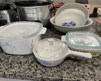 CORNINGWARE and other baking dishes
