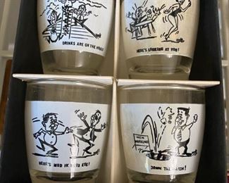 Mid-Century Shot Glasses