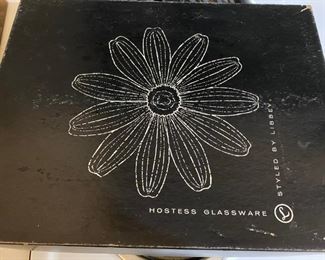 Mid-Century LIBBEY Glass Set, with original box