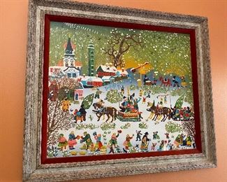 Original Folk Art Painting