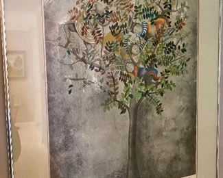 "De Branche en Branche", 1978 by Bolivian artist Graciela Rodo Boulanger