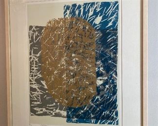 Art Print by Mamoru Abe, 1995 "Imprint"