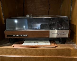 Vintage Marantz 6300 Turntable - WORKS GREAT!