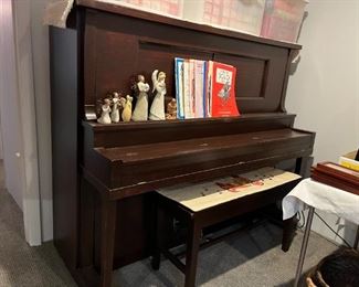 Antique Player Piano, Player Piano Rolls