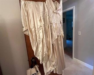 Vintage Satin Wedding Dress