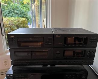 TEAC Tape Deck and Receiver