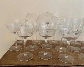 Crystal Cocktail Glasses