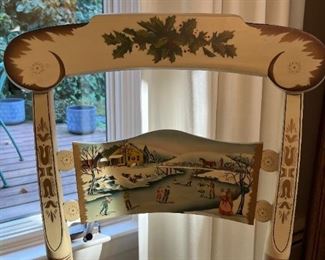 Hitchcock Limited Edition Christmas Chair, 1983, #18/500