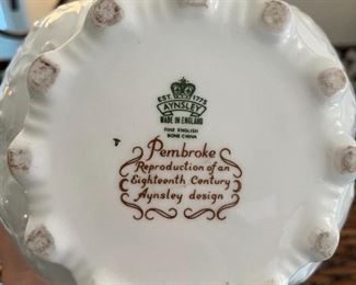 Aynsley Reproduction "Pembroke"