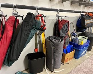 Folding Bag Chairs, Air Mattress