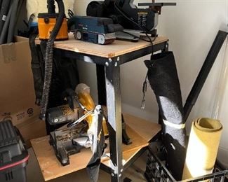 Sander, Miter Saw