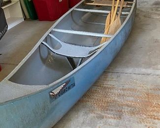 Oachita Canoe and Oars