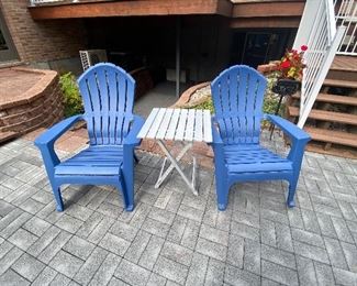 Matching Adirondack Chairs