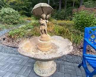 Concrete Fountain - very nice!