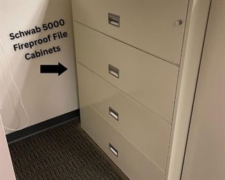 Schwab 5000 Fireproof File Cabinets