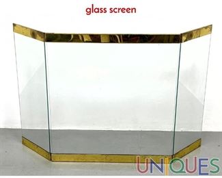Lot 28 Virginia Metalcrafters fire place glass screen