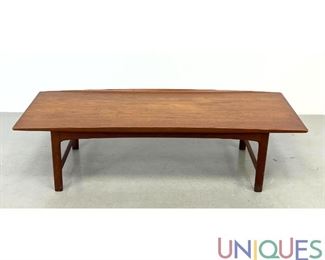 Lot 154 Folke Ohlsson for Dux teak coffee table