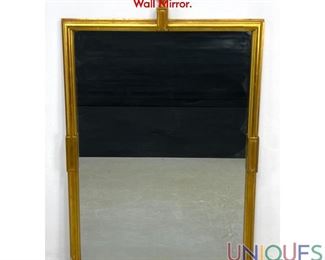 Lot 226 Parzinger Style Gilt Painted Gessoed Frame Wall Mirror.