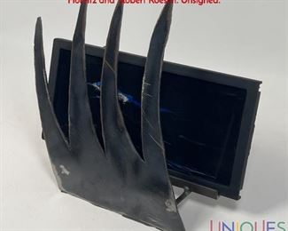 Lot 253 Sculptural Painting Art. A collaboration between Suzanne Horvitz and Robert Roesch. Unsigned.