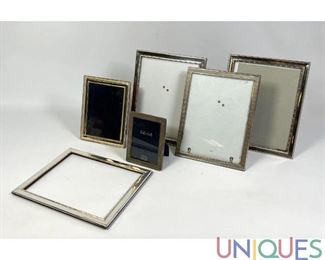 Lot 292 Collection of Sterling Silver Photo Frames.