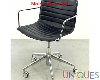 Lot 383 Arper Catifa 53 Design by Lievore Altherr Molina. Unmarked.