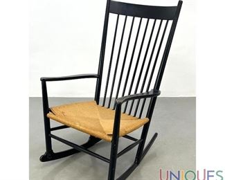 Lot 473 Hans Wegner rocking chair