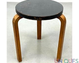 Lot 480 Rustic Alvar Aalto Stool