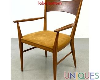 Lot 491 Paul McCobb for Calvin Furniture original label bottom