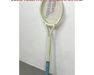 Lot 789 Oversized PRINCE Tennis Racquet Sculpture. 1986 Prince Mfg., Inc. 