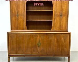 Lot 801 Mid Century Modern Sideboard Cabinet with Cabinet Top. Rom Weber style. 