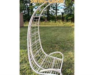 Lot 1705 Metal Hanging swing chair