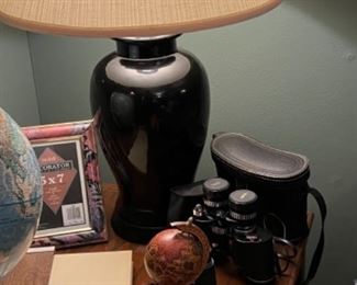 Matching Black Lamps