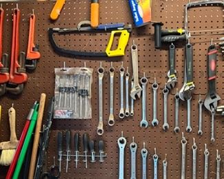 A great variety of tools