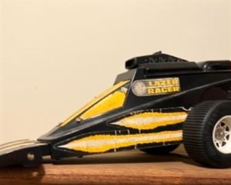 Mattel Lazer Racer Pull String Car