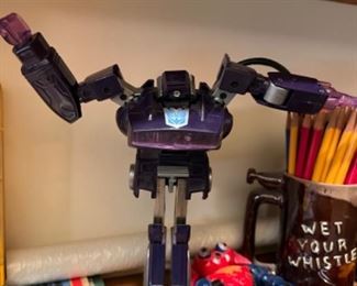 Vintage Hasbro Transformers G1 Shockwave Electronics Sketchy