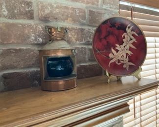 HighShine Copper Plated Starboard Lantern 