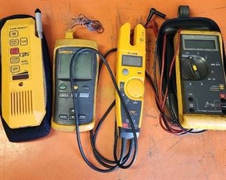 Fluke Multimeters And A CPS Leak Detector