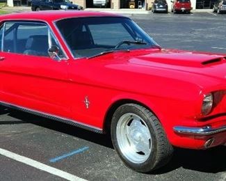 1966 Ford Mustang, Engine Rebuilt With Ford Racing Parts, Less Than 500 Miles On Rebuild, High Performance Transmission, More, VIN# 6F07C369641