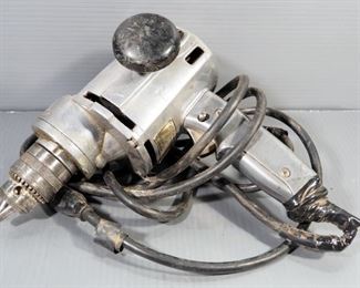 Skil 1/2" Compact Drill And Craftsman Industrial Sander Converted Into A Drill, Both Power On