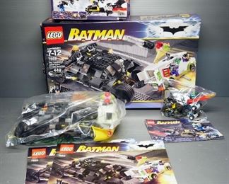 Lego Batman The Tumbler: Joker's Ice Cream Surprise 7888 And Batman's Buggy: The Escape Of Mr Freeze 7884, Both Believed To Be Complete