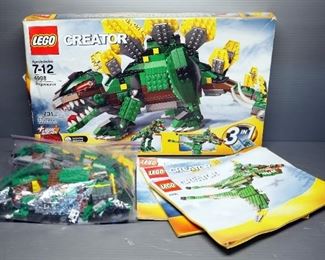 Lego Creator 3 In 1 Stegosaurus 4998, Believed To Be Complete