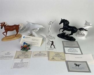 Lot of Lenox and More Collectible Figures with Paperwork