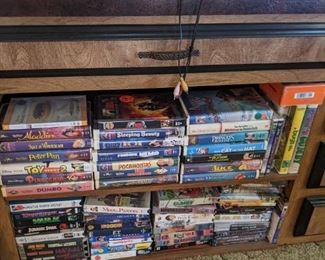 Disney VHS movies 