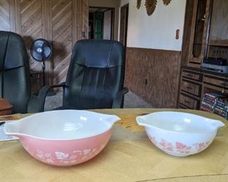 Pink Gooseberry Pyrex 