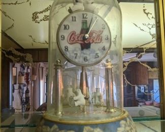 Coca-Cola clock