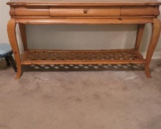 Sofa table with drawer 