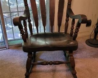 Wooden rocker