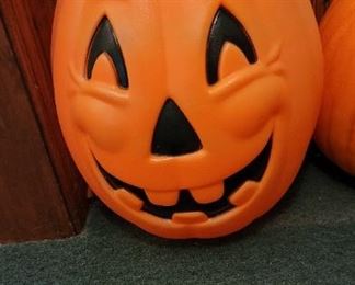 Blow mold pumpkin 