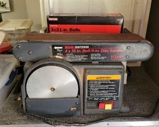 Craftsman belt sander
