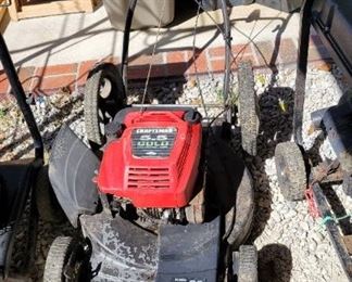 Craftsman mower as is
